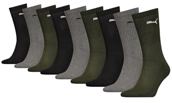 PUMA 12 Paar Sportsocken Tennis Socken Gr. 35-49 Unisex für sie und ihn