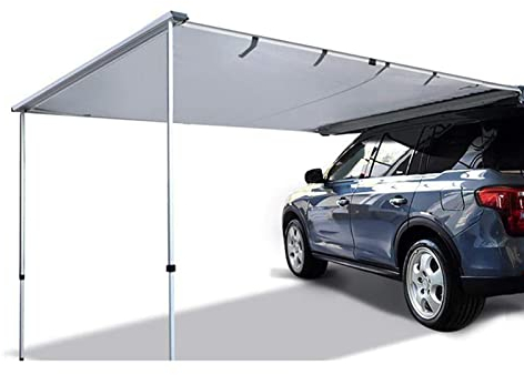 SUV-Zelt for Camping, Autozelt, universelles SUV-Campingzelt, Auto-Sonnenschutz for den Außenbereich, tragbares wasserdichtes Dachzelt for SUV-Minivan-Fließheck-Camping im Freien, Reisen(Size:2X2M)