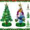 Magischer Wachsender Baum FaJoek 2 Stück Magischer Weihnachtsbaum, Weihnachtskristall-Papierbaum-Spielzeug - Magischer wachsender Baum wachsende Weihnachtsverzierungen