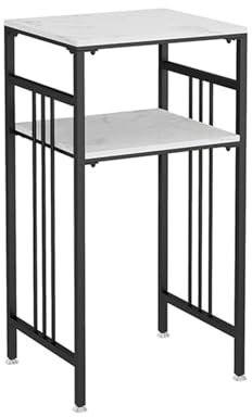 Cenz-888 Smart Sweeper Cabinet Universal-Kehrmaschine-Organizer, Wohnzimmer-Kehrmaschine, Aufbewahrungsschrank, Sideboard-Regal, Sofa-Ecktisch-Regal Multifunktionales Lagerregal(Schwarz,46x50x85cm)