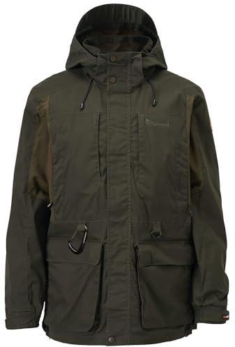 Pinewood Herren Dog Sports Trainer Extreme Jacke - Hundesport- und Outdoorjacke Herren - wind- und wasserdicht mit vielen Taschen und praktischen Details, ideal für Hundetraining