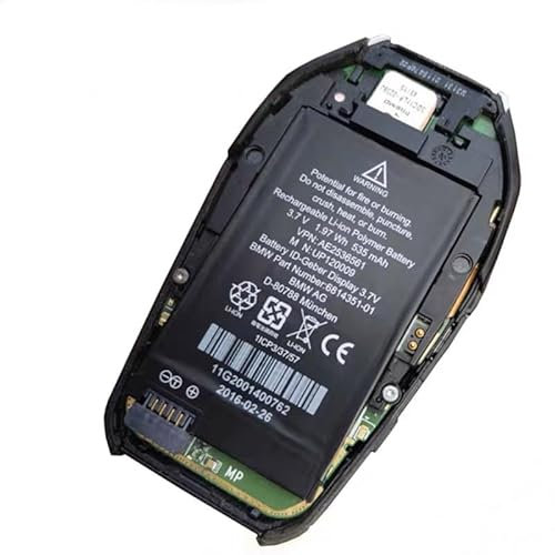3.7 V 580 mAh 2.14 Wh MKD35UP Battery Compatible with MKD35UP LCD Key, BMW AG MKD35UP ID Transmitter Display 3.7 V 580 mAh Battery