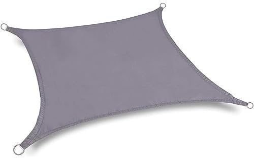 Langlebiges dreieckiges Sonnensegel, 3,6 x 3,6 m, für Außenbereich, Terrasse, Hinterhof, Garten, UV-Block, Vordach, Markise für Rasen und Carport