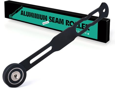 FOSHIO Andrückrolle Tapete Rollen Möbelaufkleberroller,Metall Aluminium Rolle,TapeteWerkzeug,Schallschutz Andruckrolle,Drucken Nahtroller,Tapetenroller Auto Rad Andrückwalze