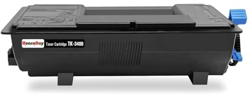 HenceBuy TK3400 TK-3400 Schwarze Tonerkartusche 1T0C0Y0NL0 12500 Seiten kompatibel für Kyocera ECOSYS PA4500 PA4500x MA4500 MA4500x MA4500fx Laserdrucker