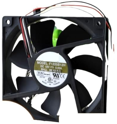 OZYLLDZ Laptop parts 120mm DC 12V Brushless Cooling Fan for AVC F1225B12H 0.45a 12cm 12025 Double Ball Chassis