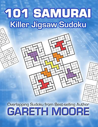 Killer Jigsaw Sudoku: 101 Samurai