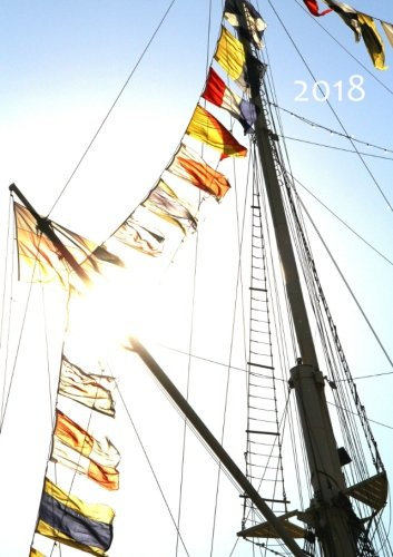 Kalender 2018 - sail away (segeln): Wochenkalender - DIN A5 - Eine Woche pro Doppelseite