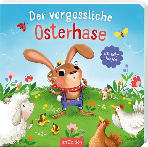 Der vergessliche Osterhase: Mit vielen Klappen | Eine lustige erste Ostergeschichte für Kinder ab 24 Monaten