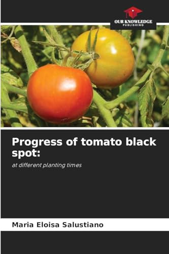 Progress of tomato black spot:: at different planting times