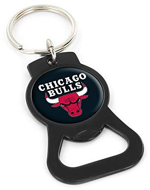 NBA Chicago Bulls nba-bk-702–10-bk Flaschenöffner Schlüssel Ring, Eine Größe, Multicolor