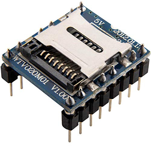 AZDelivery WTV020 Sound Audio Modul SD Card kompatibel mit Arduino inklusive E-Book!