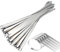 Arespark Fascette Metalliche 500×10 mm, Fascette in Acciaio Inox, 30 Pezzi Fascette Inox, Adatto Per Avvolgimenti Di Scarico, Fasci Di Cavi, Manutenzione Del Giardino