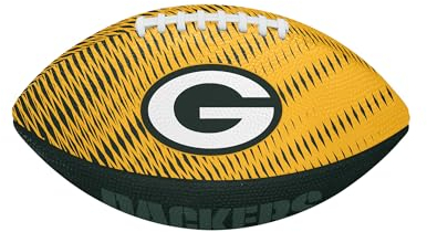 Wilson American Football NFL Team Tailgate, Gummi, Grün / Gelb, Junior