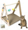 Rascador para Gatos Seldesca – Alfombra Reversible, Estable y Duradera con 5 Bolas de Juguete, 2 Bolsitas de Catnip y Bases Antideslizantes para Diversión y Estimulación Natural.