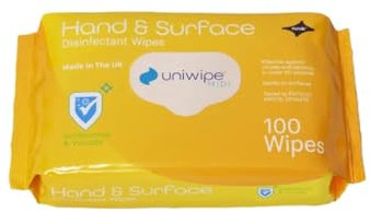 Hand & Surface Wipes 100 pack