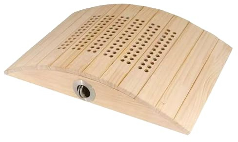 Moxibustion Box – Étui lombaire en bois massif multi-trous | Support de chauffage en absinthe pour le dos, les abdominaux, les cliniques professionnelles, la maison, réutilisable, outil de bien-être