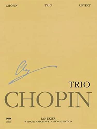Trio Op. 8 for Piano, Violin and Cello: Chopin National Edition 24a, Vol. XVII