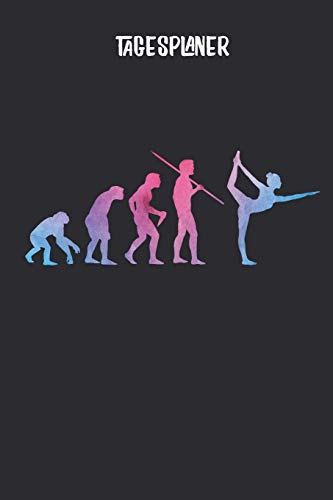 Tagesplaner mit Evolution von Yoga: Terminplaner I DIN A5 I 120 Seiten I Tageskalender I Organizer I Achtsamkeit I Ziele (Mandala Tagesplaner, Band 1)