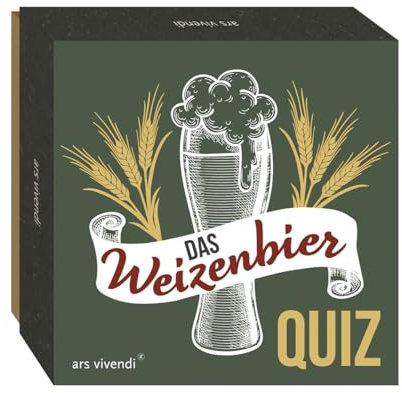 Das Weizenbier-Quiz – Spiel mit 66 Karten & Anleitung - Lustiges Bier-Quiz für Erwachsene - Wissen über Weizenbier, Brauereien & Bierkultur - Geschenkidee für Bierfans & Genießer