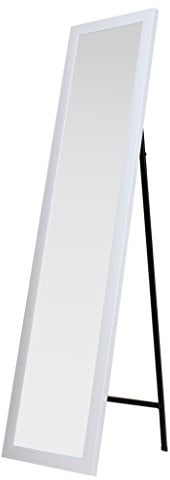 King Collection s1710527 Standspiegel mit Rahmen, weiß, 30 x 150h