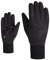 Ziener Kinder DOMMI Fahrradhandschuhe, Winter | Soft-Shell, Winddicht, gefüttert, Black, L