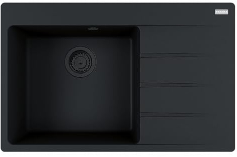 Franke Centro CNG 611-78A Black Matt Collection - 114.0658.592 Granitspüle