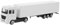DIKACA Modèle De Camion À Conteneur Alliage Jouet Camion Miniature Réaliste pour Garçons Et Filles
