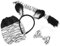 GLSTOY 1 Set Zebra Kostüm Cosplay Zubehör Haar Accessoires Für Partys Stirnbänder Für Cosplay Zebra Cosplay Stirnband Tierohr Haarbänder Partydekorationen Tierkostüm