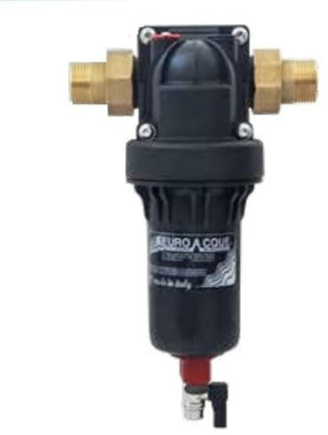 Euroacque defangatore filtro magnetico per pompe di calore e caldaie da 1 M mod. HR