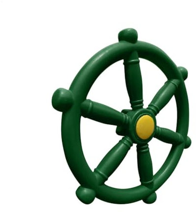 ArmyGreen 30 Cm Wheel For Playground Playgrounds Ships Steering Wheel Pirate Ship Wheel For Kids Outdoor Playhouse Treehouse, Backyard Playset For Swingset Attachments Treehouse