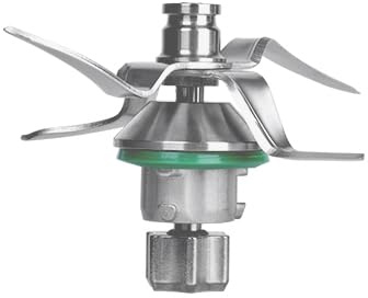 Cuchilla TM5 para Thermomix TM5 y TM6 Cuchilla de repuesto de acero inoxidable macizo con junta antióxido y estable Accesorio y recambio compatible con Vorwerk Thermomix