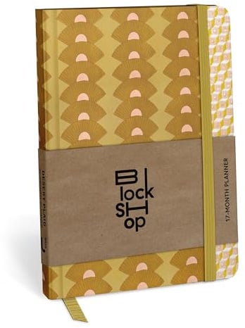 From the Block Shop Studio: Desert Plaid 17-Month Planner