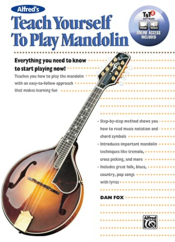 Alfred's Teach Yourself to Play Mandolin: Everything You Need to Know to Start Playing Now! (Book, CD & DVD) (Teach Yourself Series)