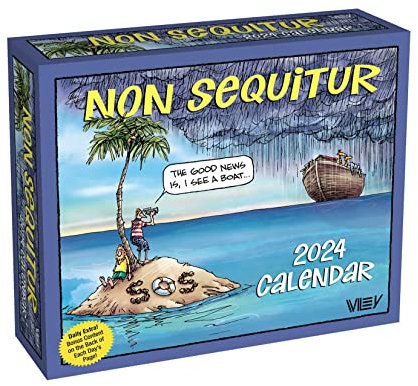 Non Sequitur 2024 Day-to-Day Calendar: Original Andrews McMeel-Tagesabreißkalender [Kalendar]