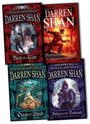 Darren Shan Series Collection: The Saga of Larten Crepsley 4 Books Set