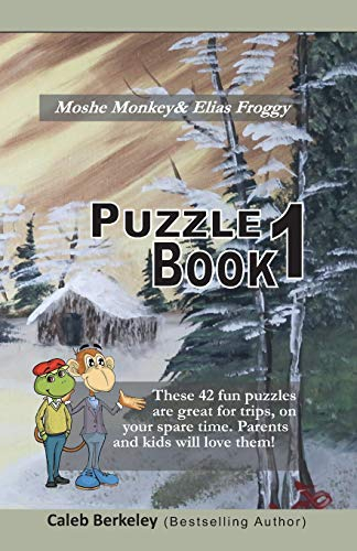 Moshe Monkey and Elias Froggy: Puzzle Book 1