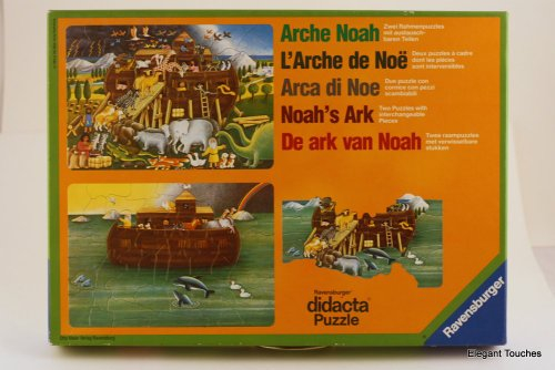Ravensburger 06640 - Arche Noah, 45 Teile Rahmenpuzzle