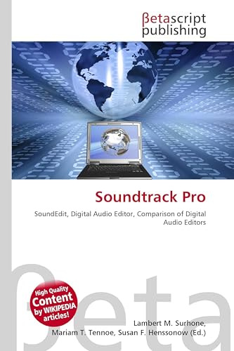 Soundtrack Pro: SoundEdit, Digital Audio Editor, Comparison of Digital Audio Editors