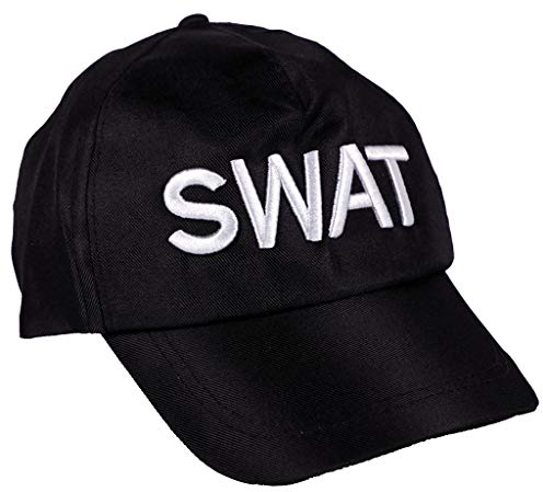EUROCARNAVALES Gorra Swat - Sombreros, Gorros, Cascos y Diademas