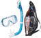 TUSA Sport Youth Mini-Kleio Maske und Trockenschnorchel-Kombination, transparent blau
