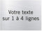 Plaque Gravée Avec Kit de Fixation Personnalisable - Texte de Votre Choix Entre 1 à 4 Lignes - 200 x 150 mm - Aluminium Brossé Avec Écriture Noir