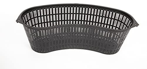 Pond Baskets ideal for planting around your pond - Pond Pots - Pots and compost (3, 45 cm Contour - 8 Litre)