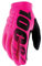 100%, 100%, BRISKER Gloves, Adult, S, NEON PINK