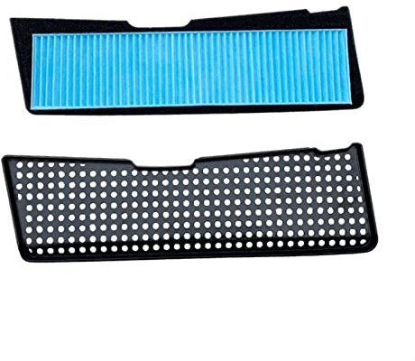KCSAC Filtro Aria Esterno Adatto for Tesla Modello 3 2021 2022-Now Grille Inlet Cover Air Conditioning Aspiration Filtri Accessori for Auto (Color : 2 PCS Filter B)