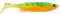 Savage Gear Fat Minnow T-Tail 9cm 7g - 5 Gummishads, Farbe:Firecracker