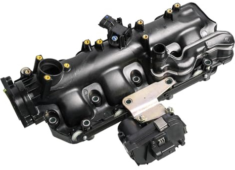 Febi Bilstein 176018 Ansaugkrümmer Mit Drallklappenstellmotor Und Dichtung, 1 Stück