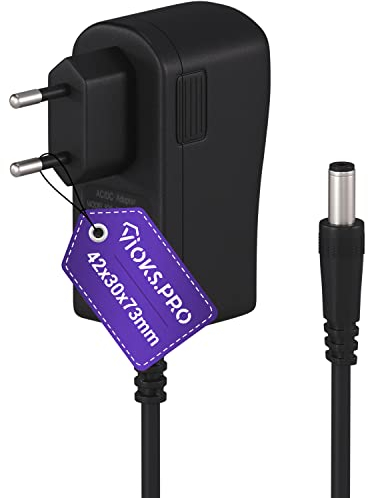 Viоks.pro Netzteil 30V 500mA Ersatz für 12006117 Ladekabel Bosch Staubsauger - AC/DC Adapter/Ladegerät für Bosch Athlet 25.2V, Zoo 25.2V & Siеmens 25.2V Akkusauger Handstaubsauger