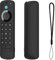 Storaffy Schutz Hülle kompatibel für Alexa Voice Remote Pro | 2022 Release Zubehör für weiche Silikon Hüllen | Anti-Rutsch Fernbedienungs Schutz Hülle für Alexas Voice Remote Pro