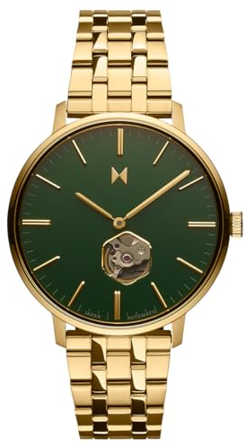 MVMT Legacy Slim Herren Automatikuhr, Smaragdrün, Automatik